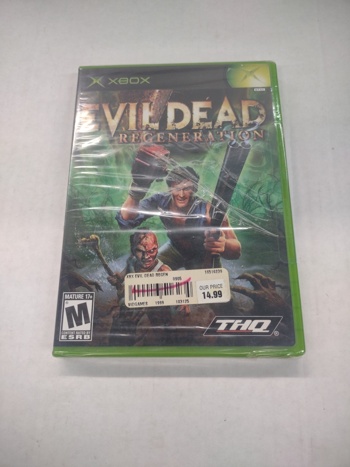 NEW & SEALED - Evil Dead Regeneration for Original Xbox, Brand New Unopened