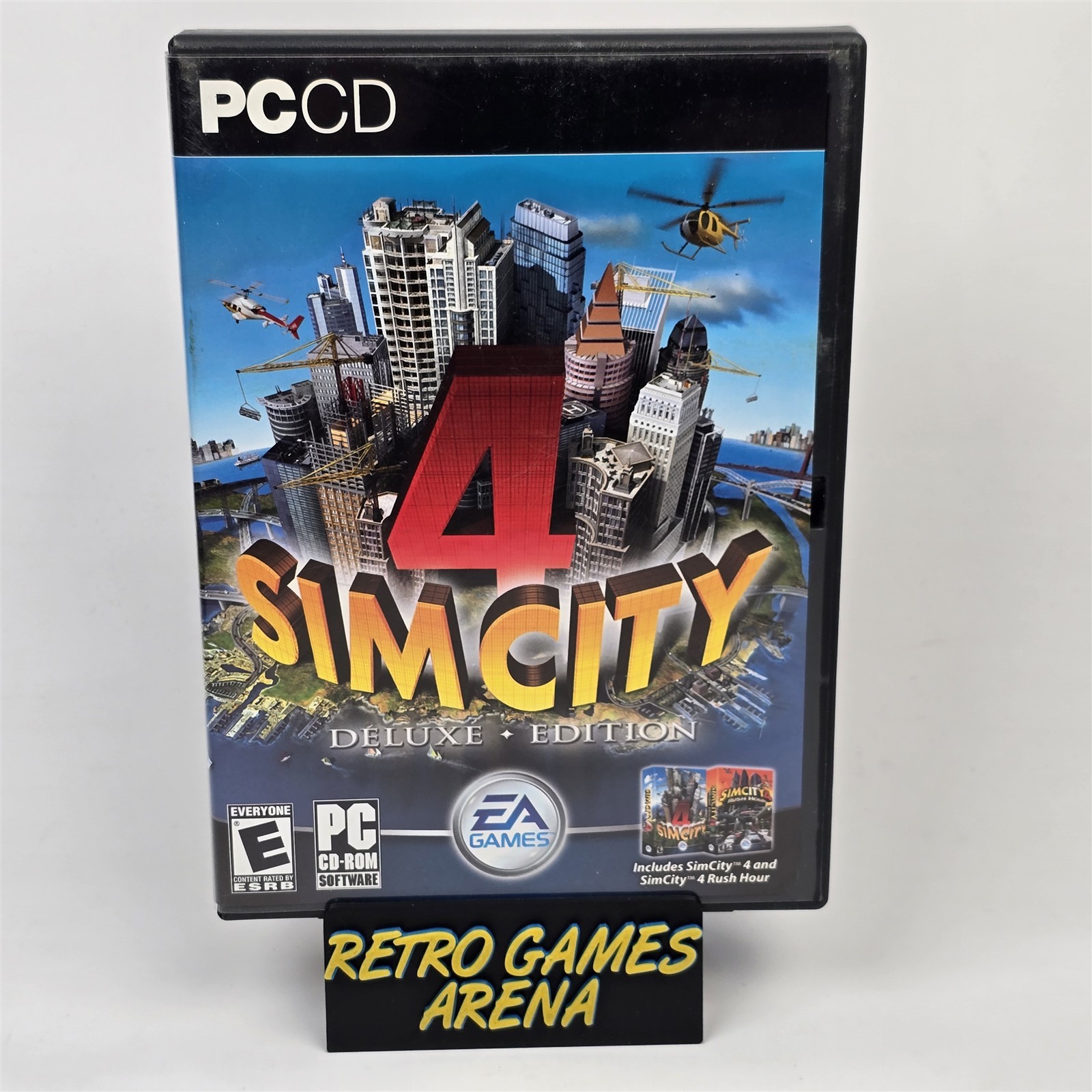 SimCity 4: Deluxe Edition - Sim City (PC CD-ROM) CIB COMPLETE
