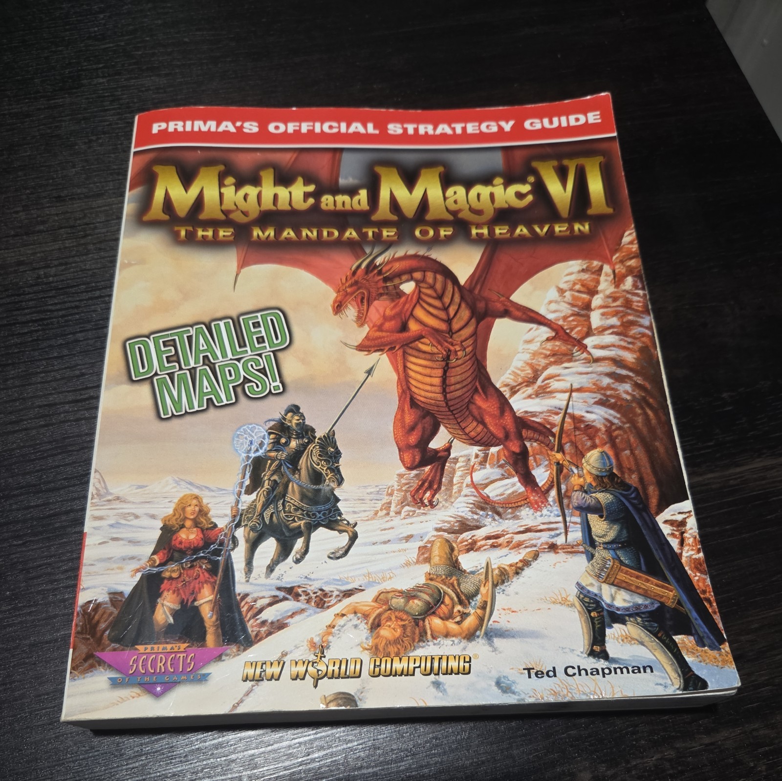 Might and Magic VI Mandate of Heaven Official Prima Strategy Guide Great Shape