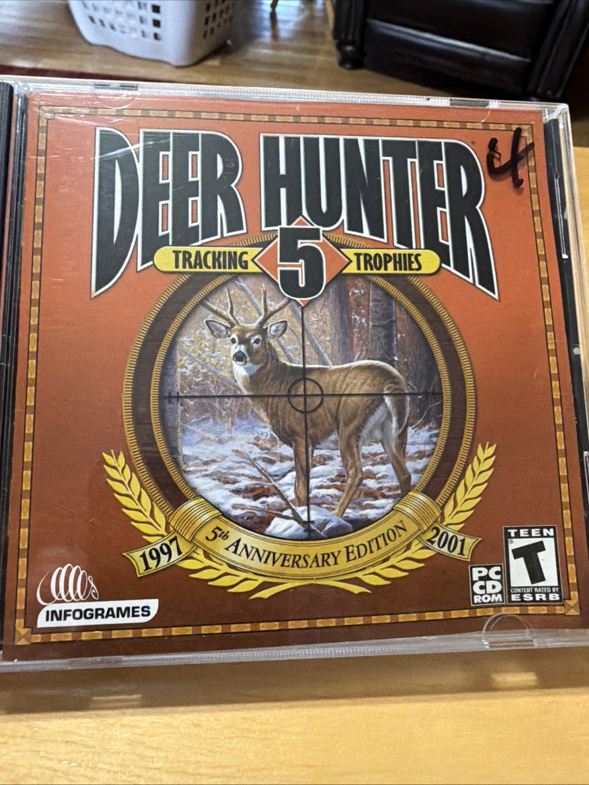 Deer Hunter 5 - Tracking Trophies - PC - Jewel Case - CD-ROM- Good - See Desc