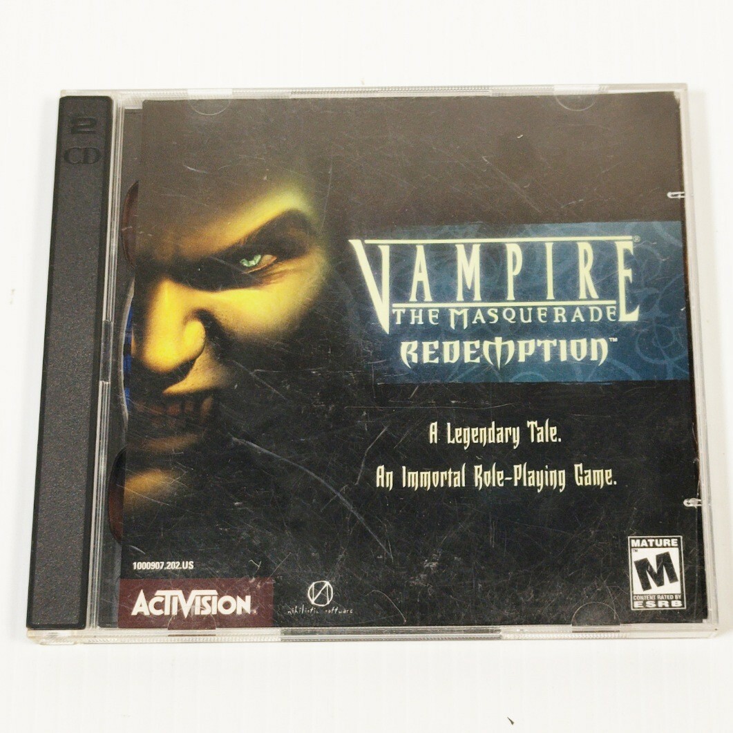 Vampire The Masquerade Redemption PC\CD Game
