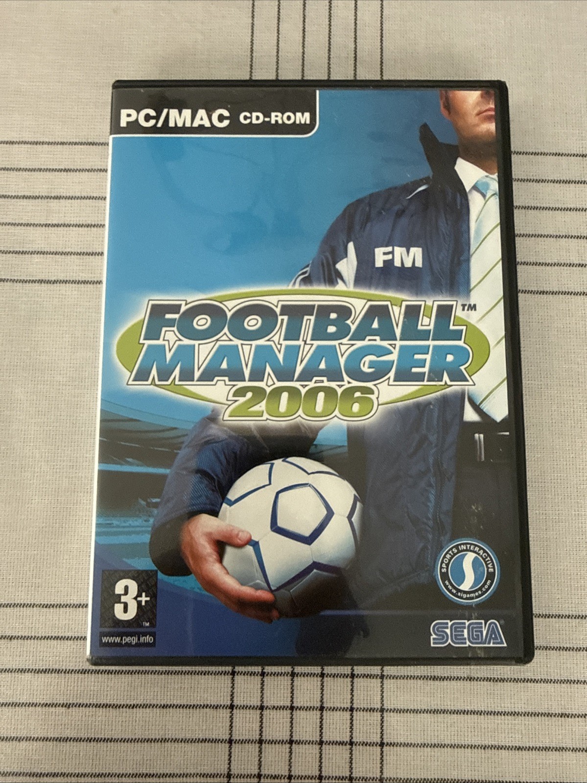 SEGA Football Manager 2006 (CD for PC/MAC, 2005)