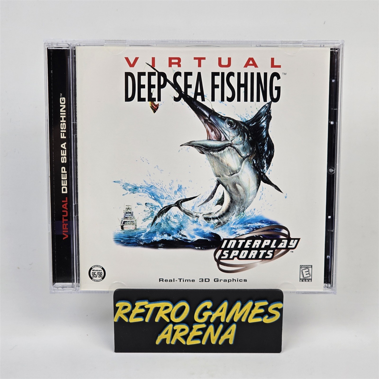 Virtual Deep Sea Fishing (PC CD-ROM) Jewel CIB COMPLETE