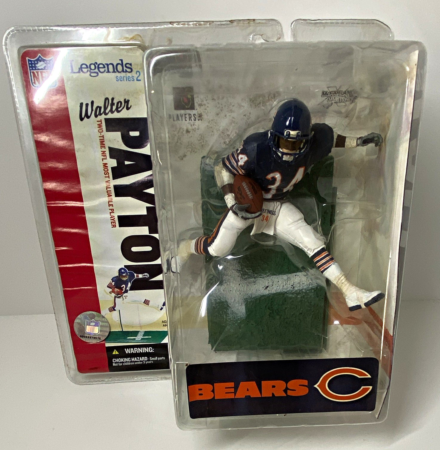 McFarlane Sportspicks NFL Legends Series 2 Walter Payton Bears Figure Unopened