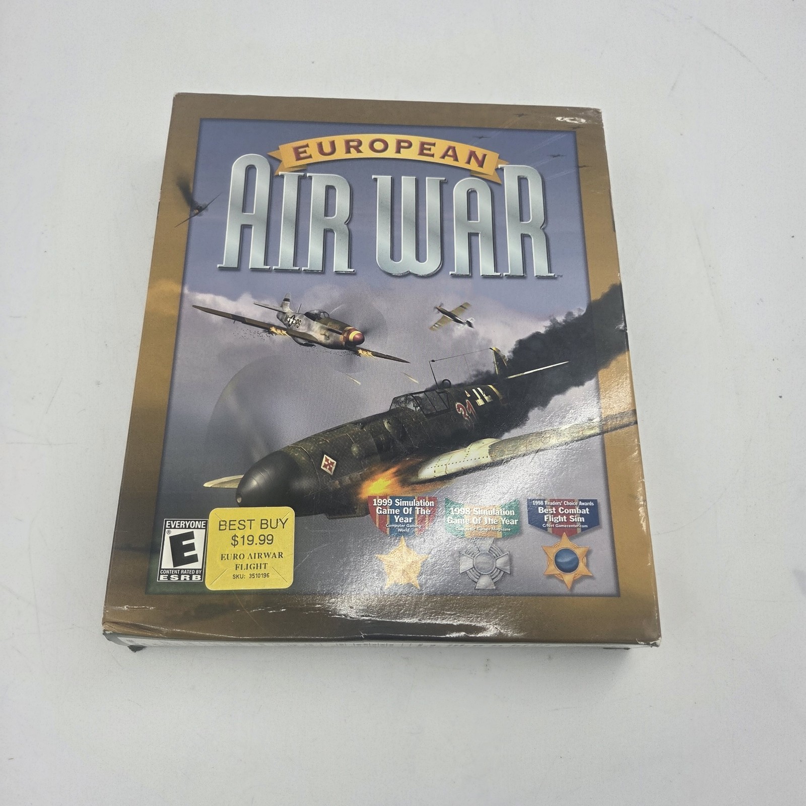 European Air War Big Box PC Game Windows 95 CD-ROM New & Factory Sealed