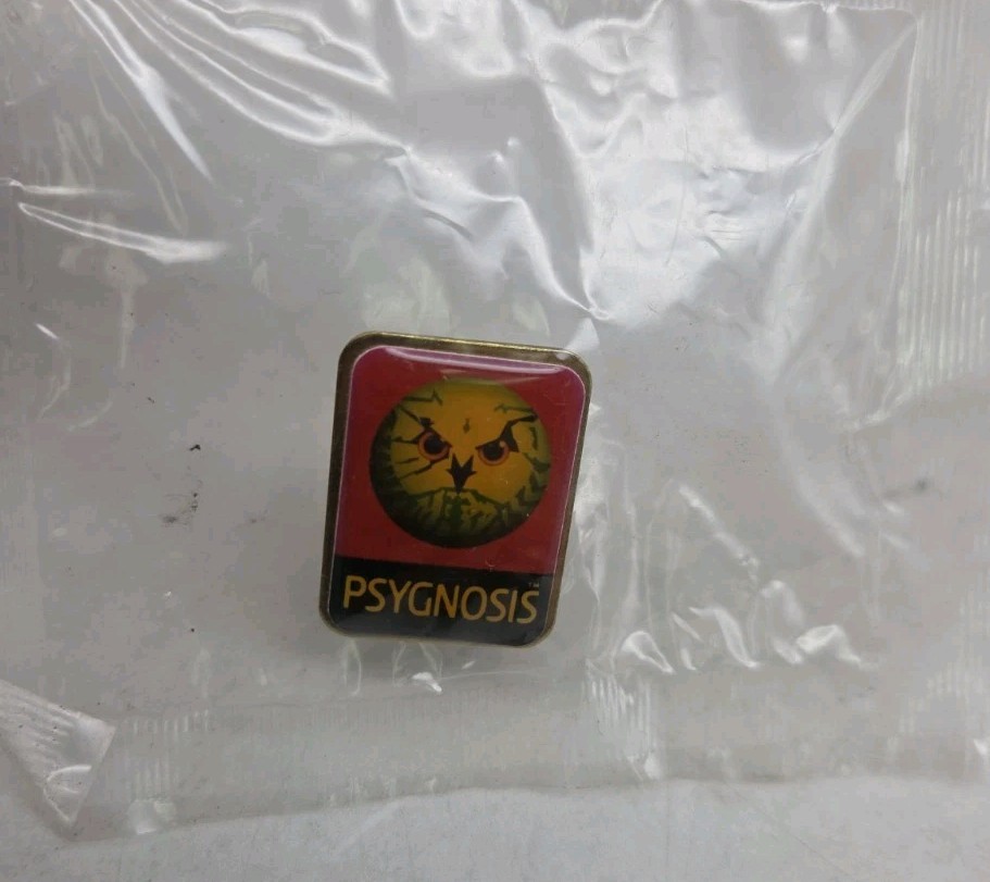 Psygnosis Logo Pin E3 Memorabilia Promo RARE PlayStation Owl PSOne PSX SWAG