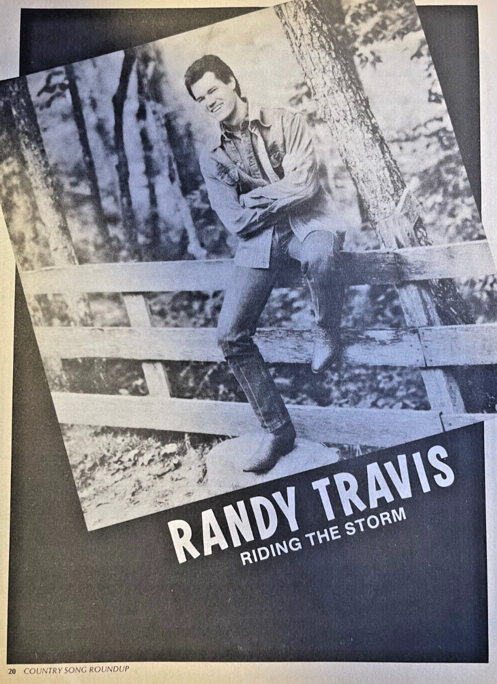 1989 Country Western Performer Randy Travis