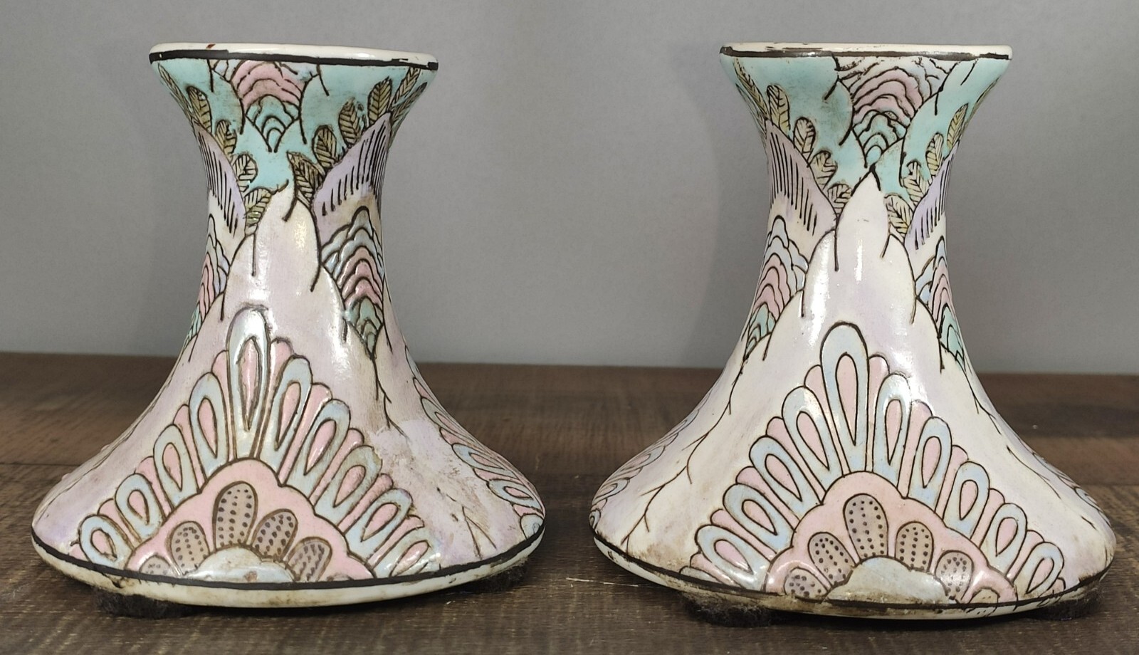 Vintage Pair Of Pastel 3½\