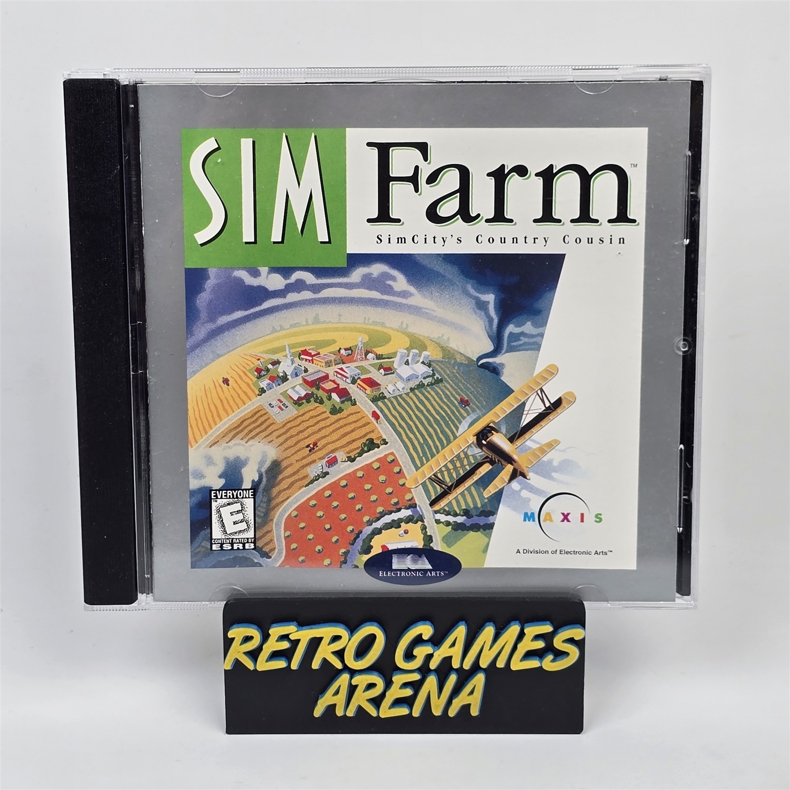 SimFarm Sim Farm (PC CD-ROM) Jewel CIB COMPLETE