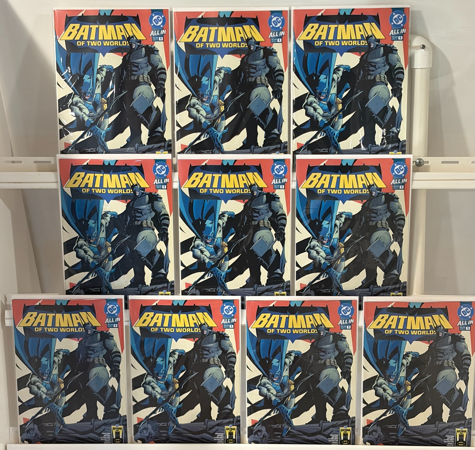 10 COPIES BATMAN OF TWO WORLDS #1 BATMAN DAY EXCLUSIVE 2026 DC 1ST PRINT NM 9.4