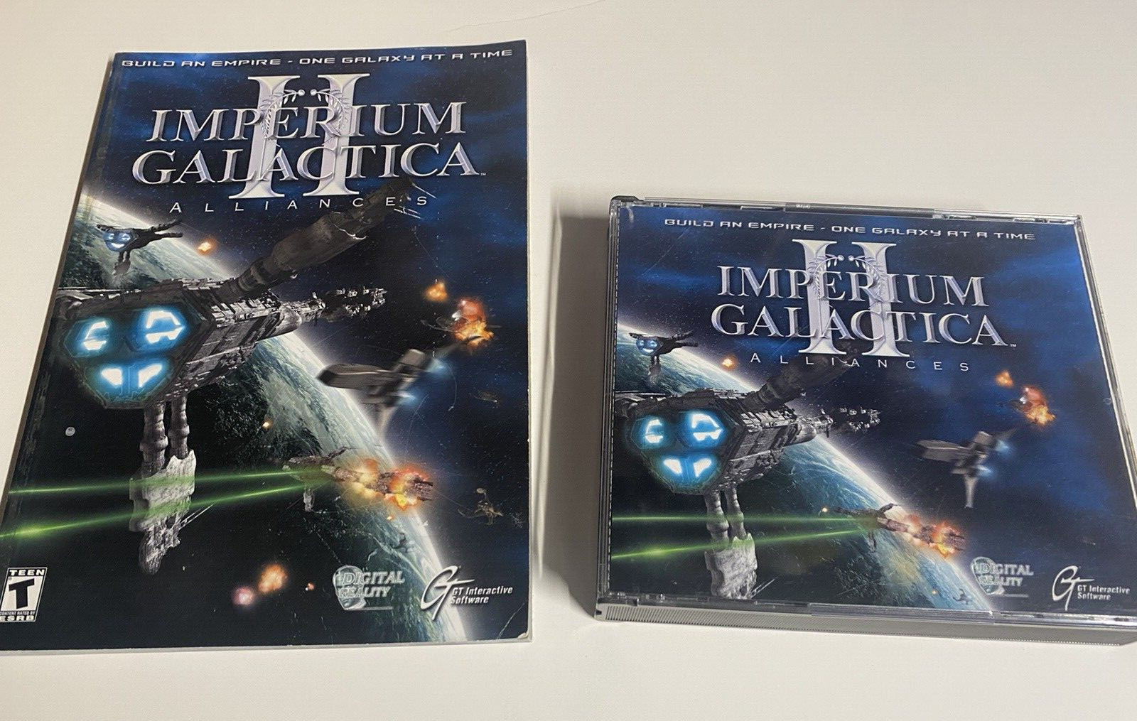 Imperium Galactica II  CD-ROM 4 disc set  and Manual  2000