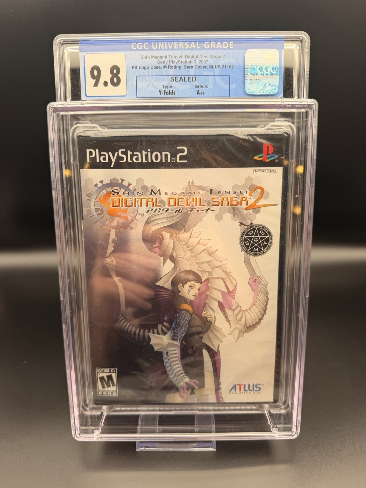 CGC 9.8 / A++ Seal / Shin Megami Tensei Digital Devil Saga 2 - PlayStation 2 New