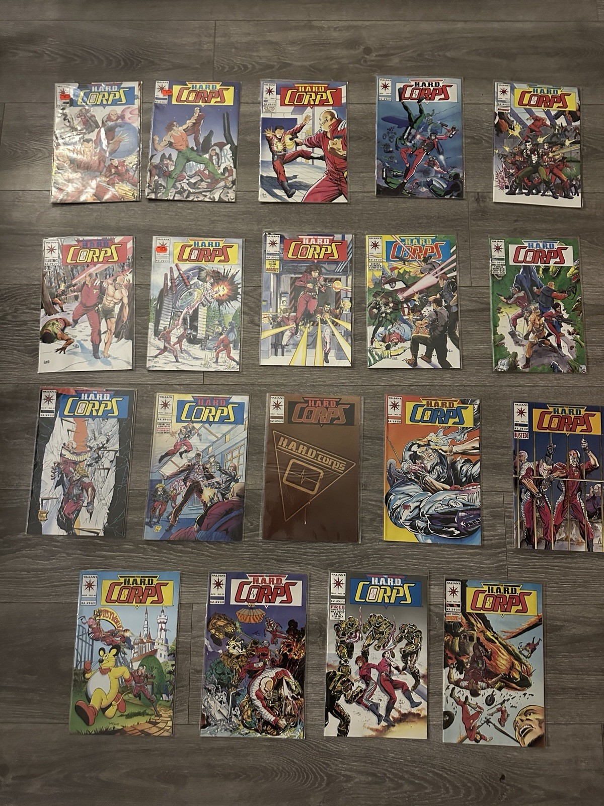 The Hard Corps Lot of 19 #1 -20 Valiant Comics • NM