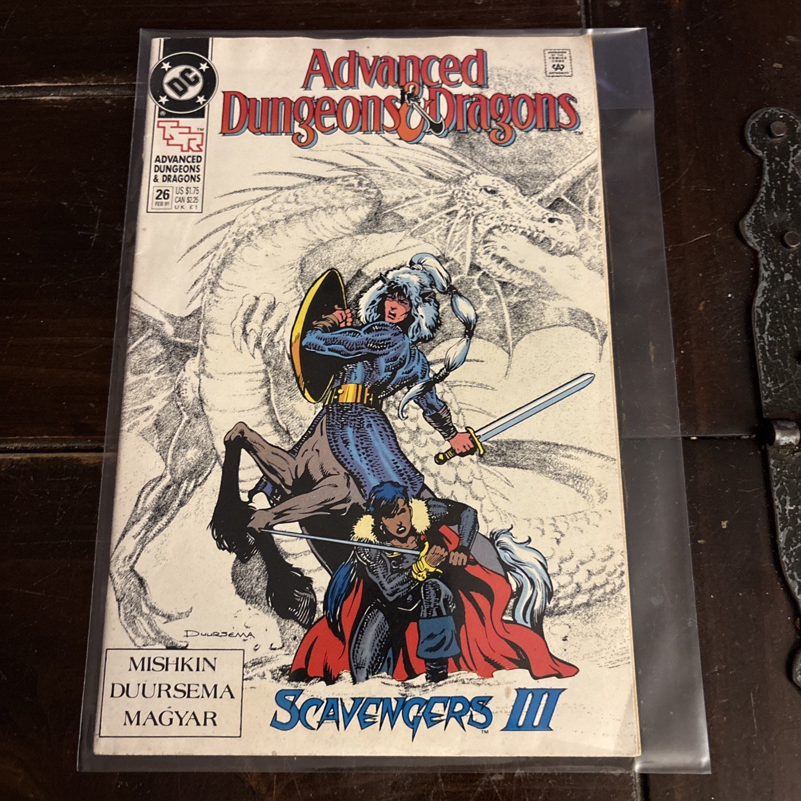 Advanced Dungeons & Dragons #26 Comic Book DC 