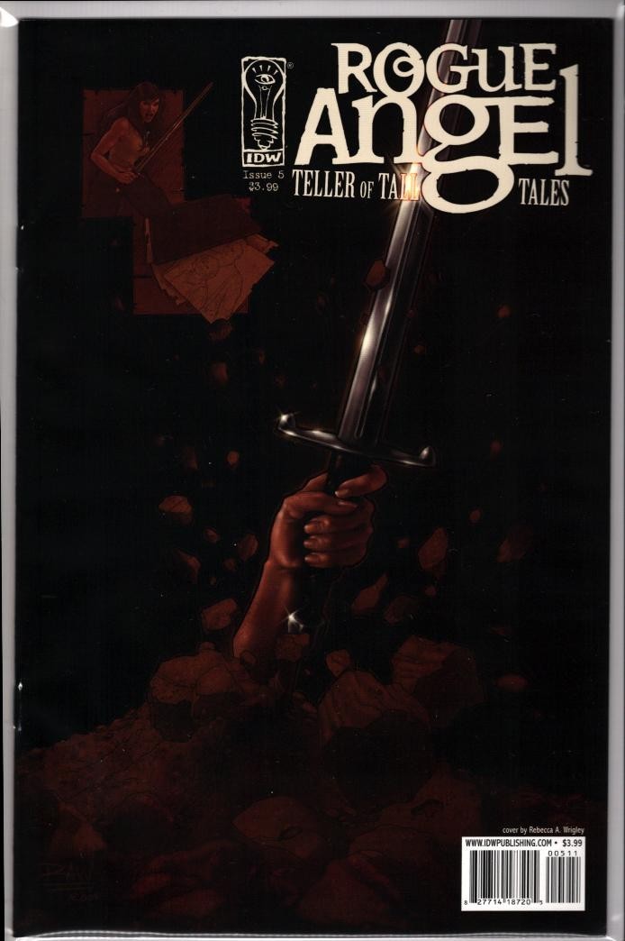 39004: IDW PUBLISHING ROGUE ANGEL: TELLER OF TALL TALES #5 NM- Grade