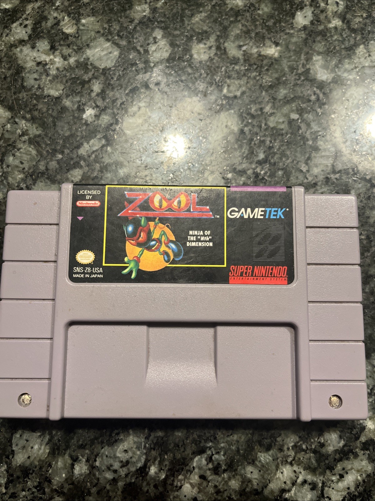 Zool Super Nintendo SNES
