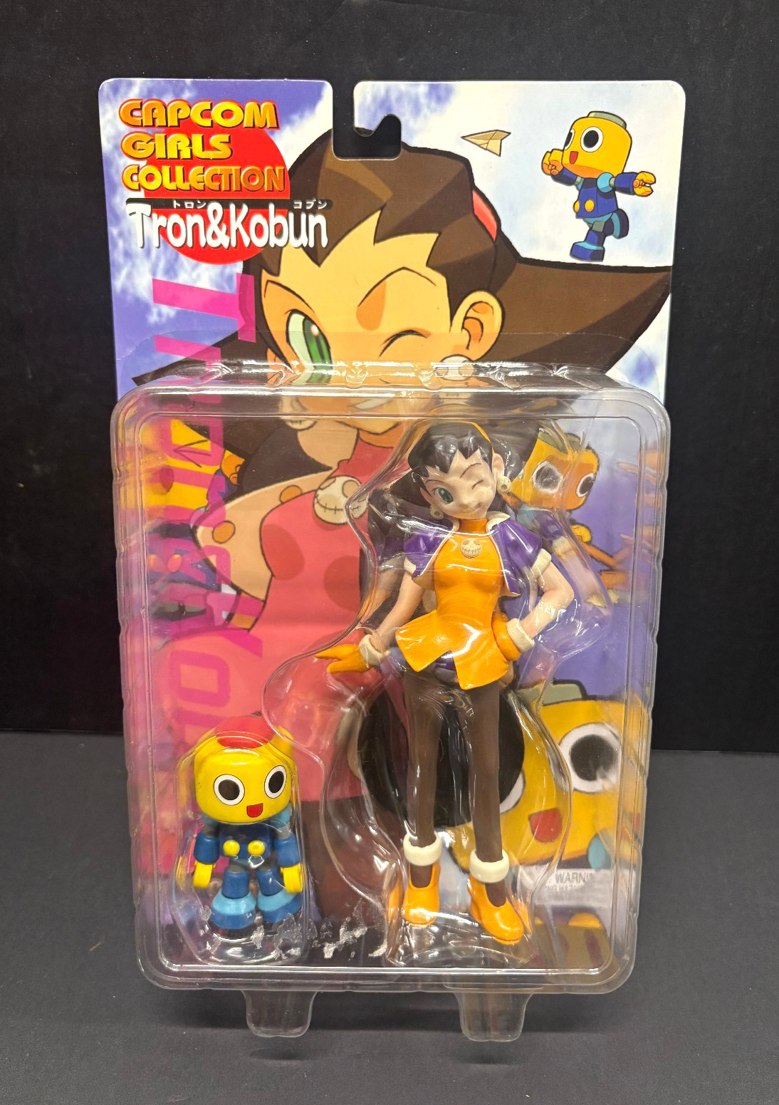 MISB Vintage 2004 Capcom Megaman DASH Girls Collection Figure Tron & Bonne Kobun