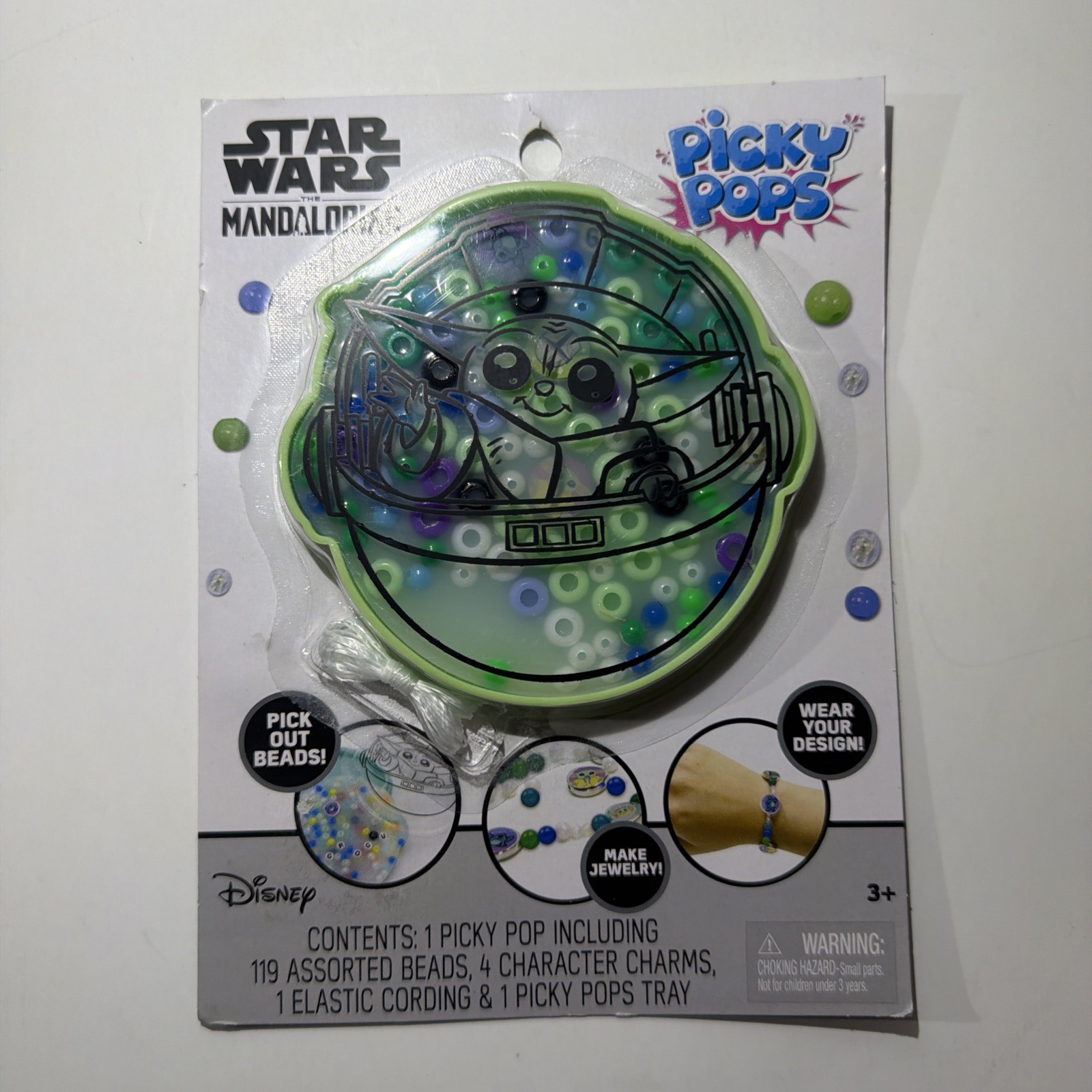Brand New Tara Toy Star Wars The Mandalorian Picky Pops Jewelry Kit