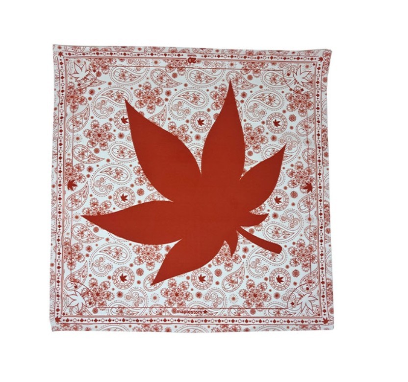 2025 Maplestory Maple Con LA Exclusive White Bandana Brand New