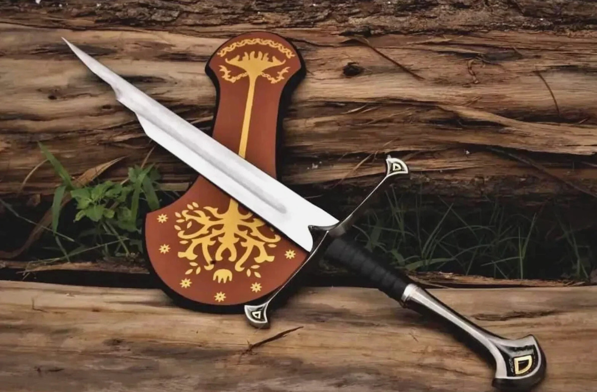 Handmade Reforged King’s Broken Sword Replica, Medieval Fantasy Sword.