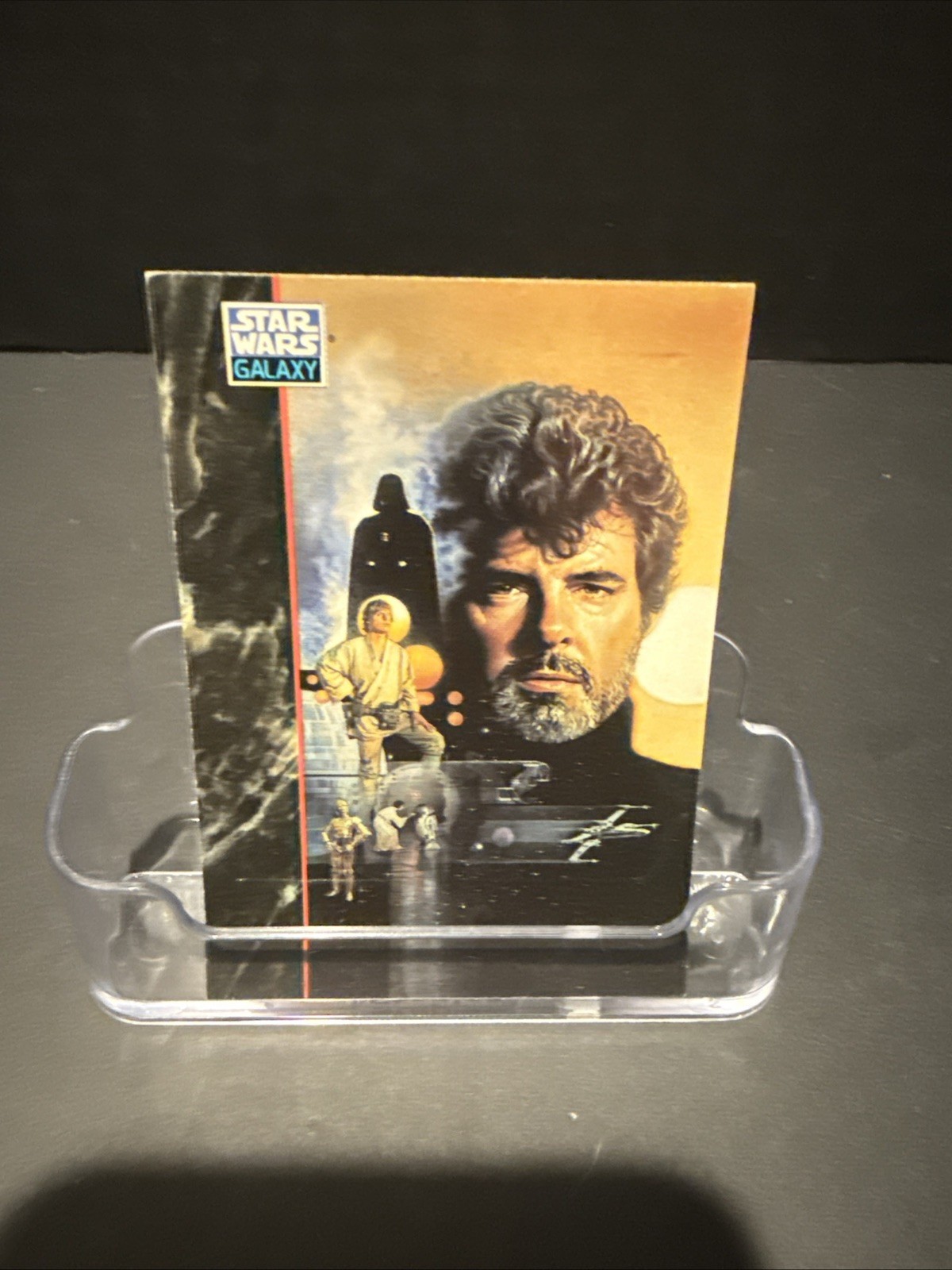 1993 Topps Star Wars Galaxy Series 1 #2 George Lucas Trading Card