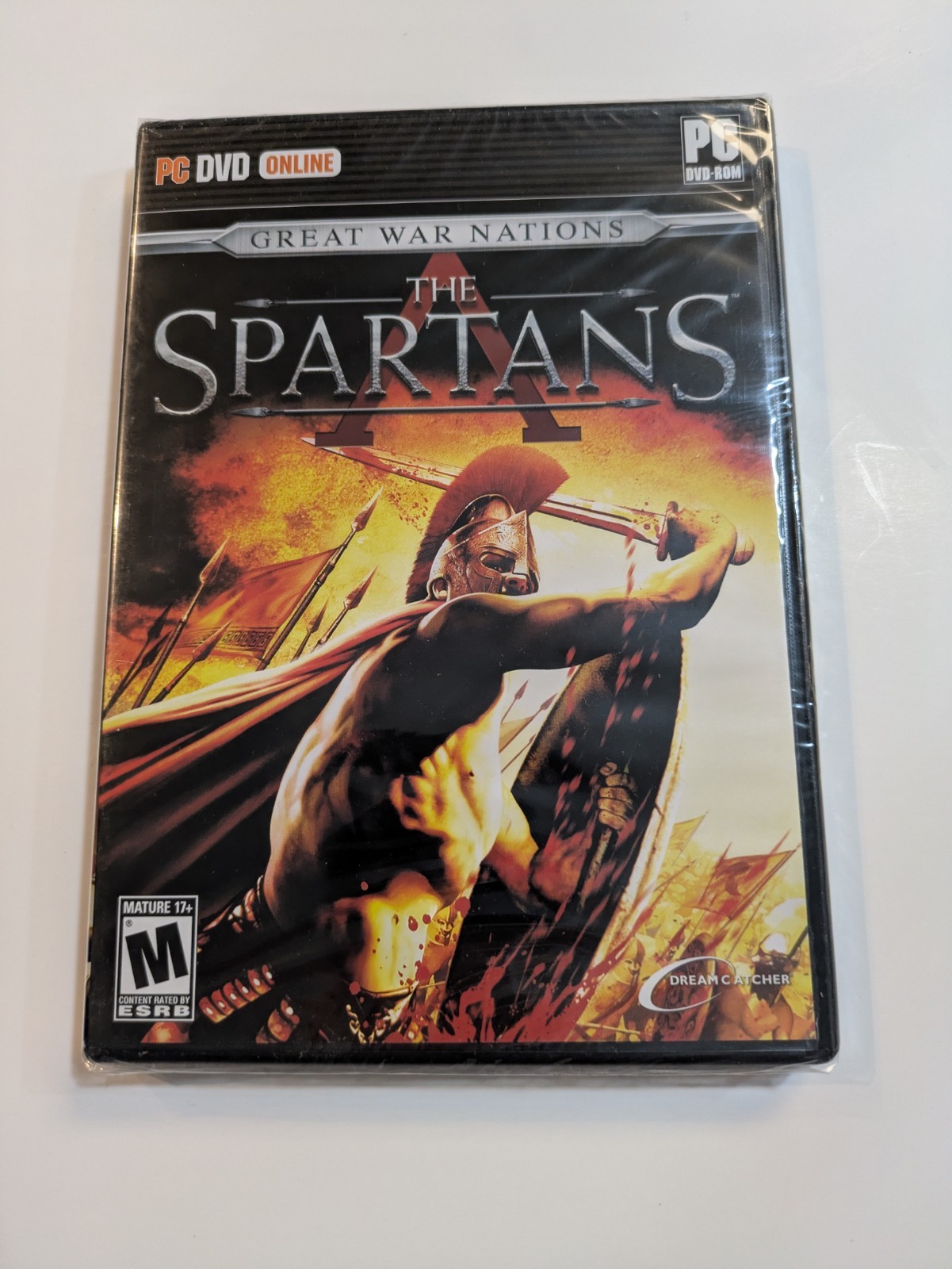 Great War Nations: The Spartans (PC DVD‑ROM, 2008) Historical RTS Game New