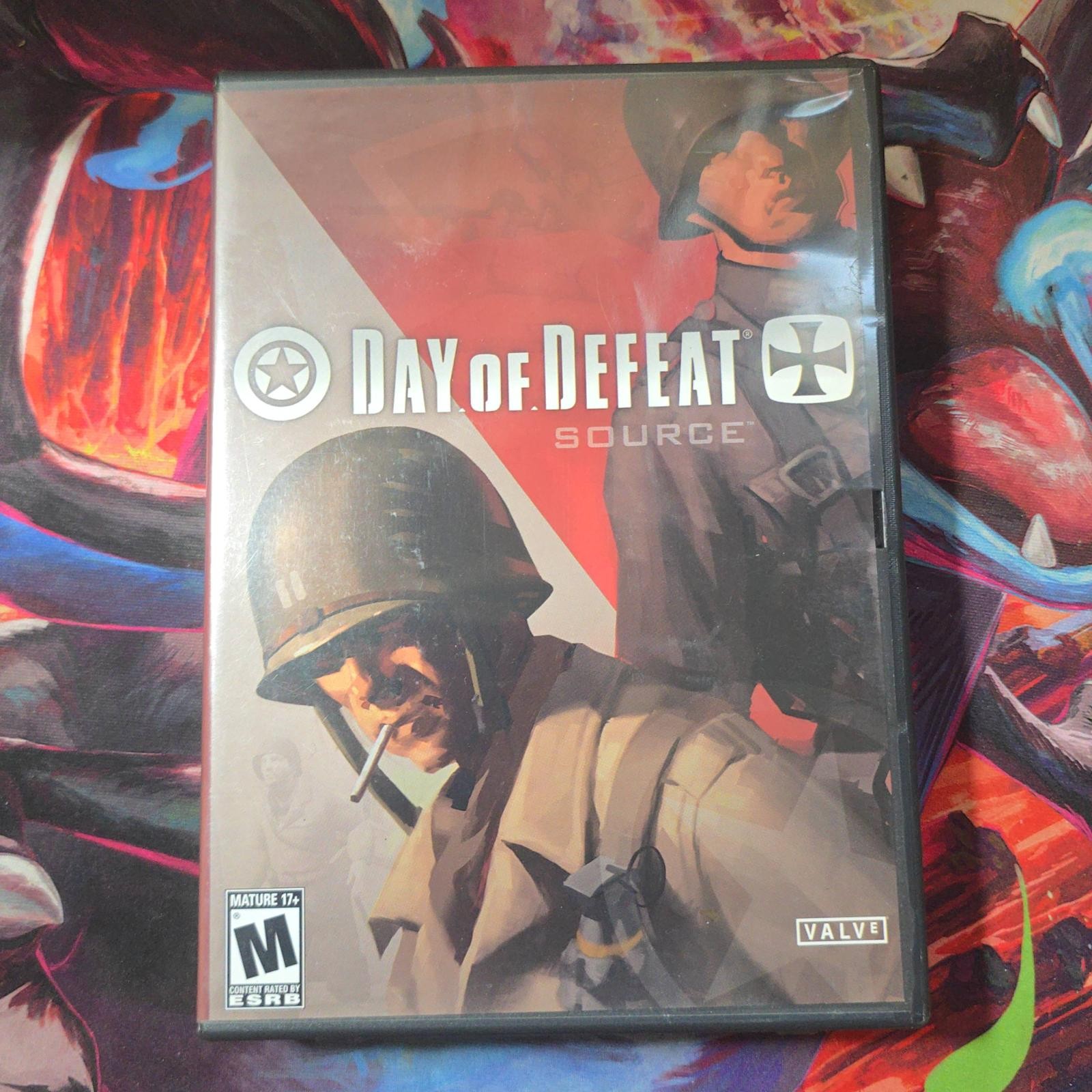 Day of Defeat: Source PC Game 2006 Valve Big Box / Case Quick Reference Manual  