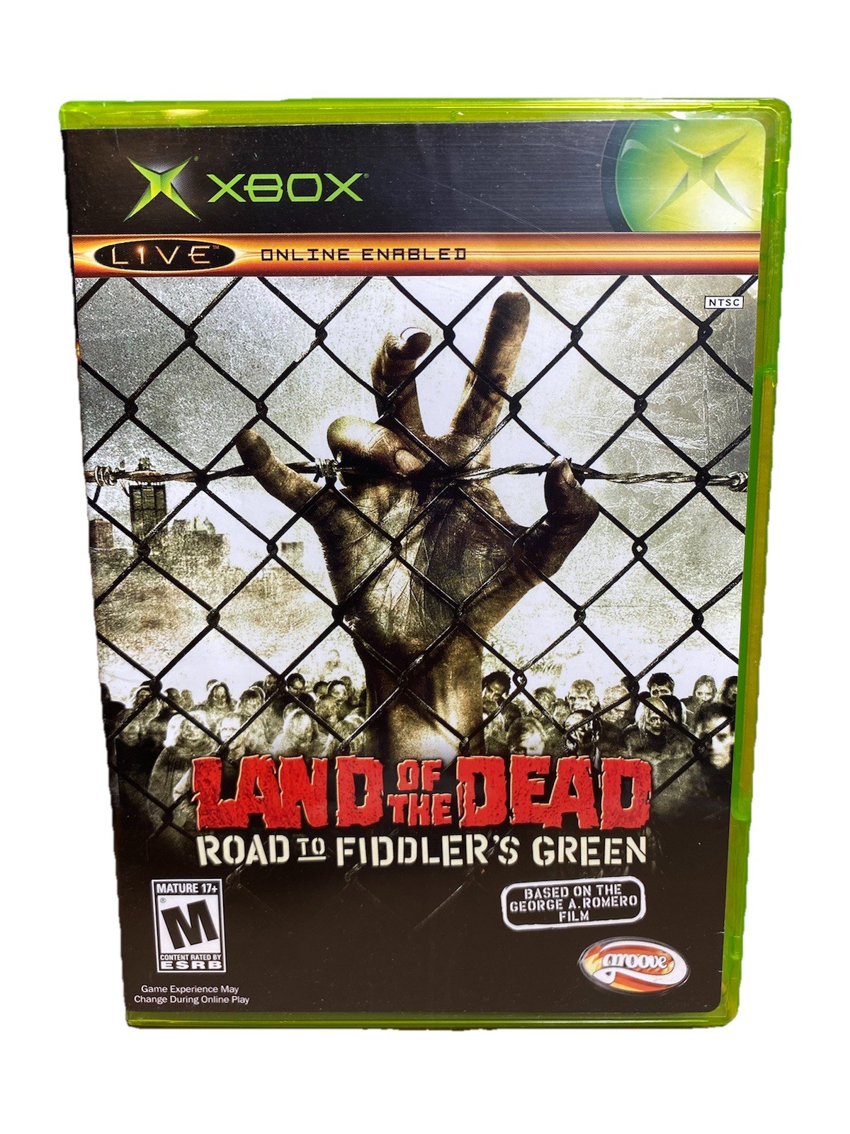 Land of the Dead: Road to Fiddler's Green (Microsoft Xbox, 2005) Rare Complete