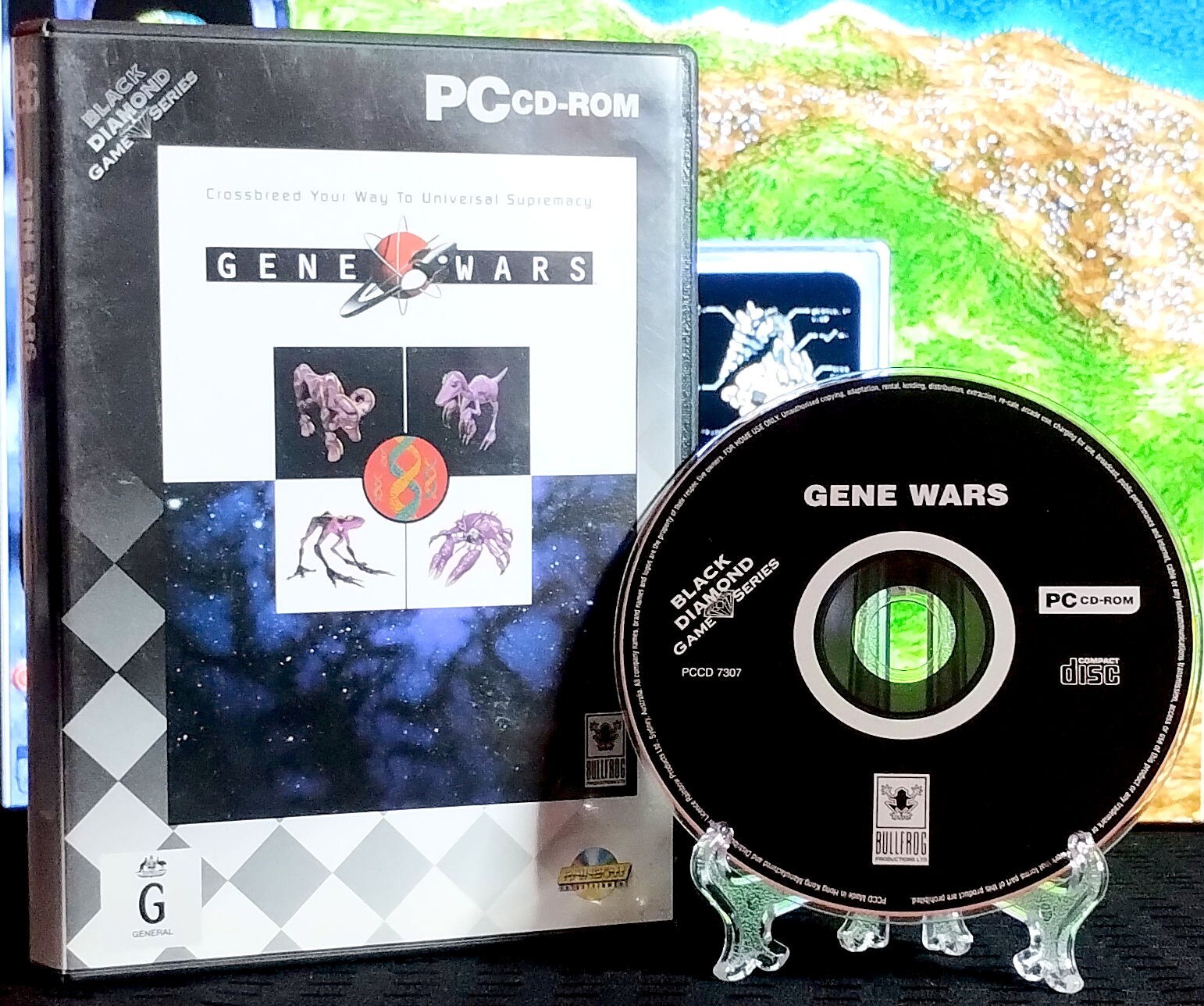 Gene Wars Retro PC Game by Bullfrog & Rainbow Entertainment [Tested] RTS