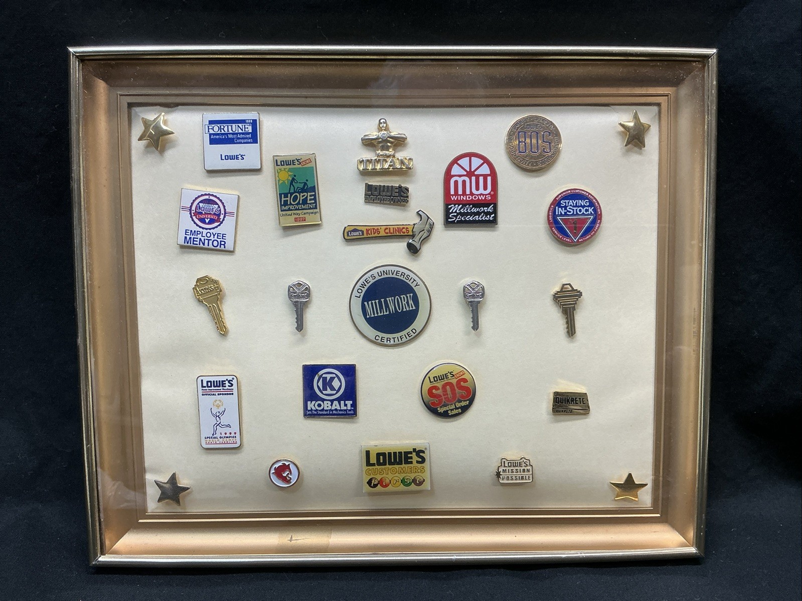 Collections Of Lowe’s Home Improvement Pins Collected In Late 90’s