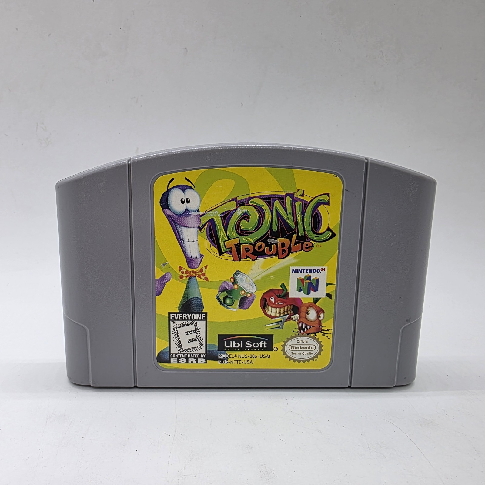 Tonic Trouble Nintendo 64 N64 1999 Cartridge Only Authentic Tested Working 