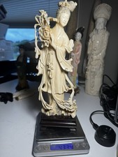 Chinese Carved Woman Figure Statue  picture