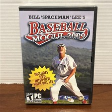 Bill ‘Spaceman’ Lee - Baseball Mogul 2009 (PC, 2008) New Sealed - Package Wear picture