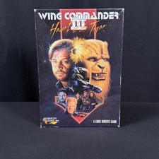 Wing Commander III 3 Heart of the Tiger PC Game Big Box Mark Hamill Vintage picture