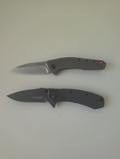 Kershaw 1415 Speedsafe Flipper + Kershaw 1555TI Knives picture