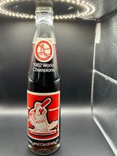 1982 St Louis Cardinals World Series Championship Coca Cola bottle New picture