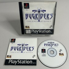 Bugriders - Sony Playstation 1 PS1 - Tested & Working - Complete W/Manual picture