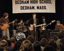 PT110 Buffalo Springfield Playing a Dedham Mass High School Photograph 8X10 inch picture