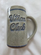 Utica Club Collectible Stoneware ZP Pottery Rare Beer Stein 1981 picture