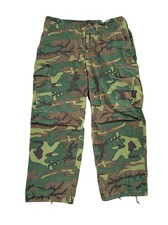US 1968 Vietnam ERDL Camo Jungle Trousers - Medium Short picture