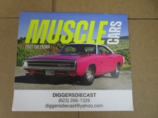 MUSCLE CAR CALENDAR 2027  picture