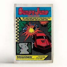 Bump ‘N’ Jump Intellivision Atari 2600 Vintage Video Game Print Ad/Wall Art picture