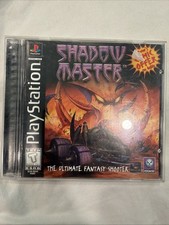 Shadow Master (Sony PlayStation 1, 1997) PS1 CIB Complete TESTED picture