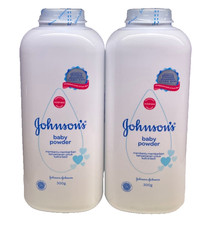 (2) Discontinued Original Johnson's Baby Powder TALC Silky Soft Skin Sealed 300g picture