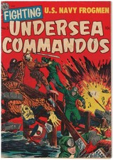 Fighting Undersea Commandos #3 1952 GD/GD/VG picture