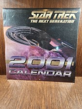 2001 Star Trek The Next Generation Calendar NEW SEALED  picture