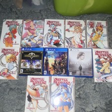 3 PlayStation Games and 12 Manga Books and Gantz complete And 4 cards graded picture
