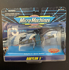 Micro Machines Babylon 5 Space Station Vintage Sci-Fi Playset 1995 New Unopened picture