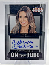 AUDRINA PATRIDGE 2015 Americana ON THE TUBE Signatures #MS-AP Autograph SP AUTO picture