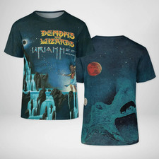 NEW Uriah Heep Demons And Wizards Album 3D T Shirt NP378 picture